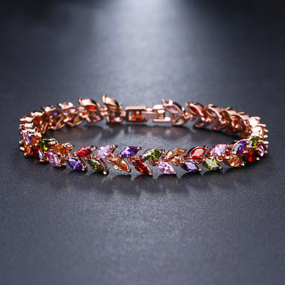 Fashion horse eye zircon bracelet